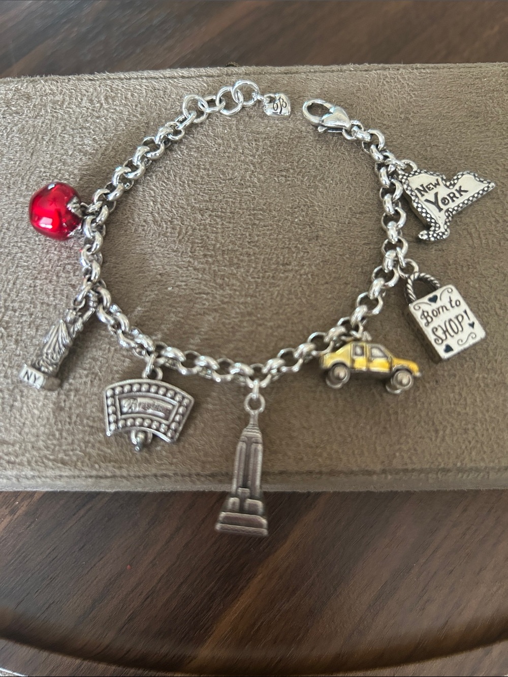Brighton New York charm bracelet - Picture 2 of 4